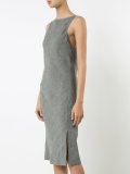 side slit midi dress
