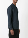 Collarless shirt
