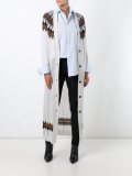 intarsia oversized cardigan 