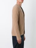 ribbed button down cardigan