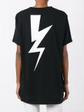 lightning bolt oversized T-shirt