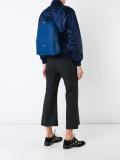 embossed medium backpack