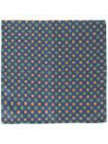 geometric print scarf