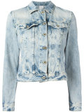 cropped denim jacket