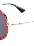 aviator metal temple sunglasses