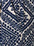 printed cropped trousers 