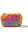 elephant print shoulder bag