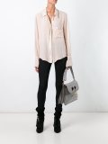 embellished trim blouse