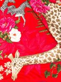 giraffe print scarf