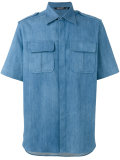 short sleeve denim shirt
