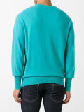 ribbed trim sweatshirt 