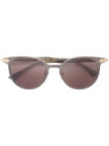 round frame titanium sunglasses