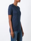 'hearts' embossed T-shirt