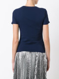 chest logo print T-shirt