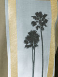 palm trees print sweatshirt