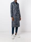 'Robot' jacquard coat