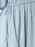 striped midi dress