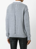 asymmetric front cardigan
