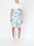 fish print T-shirt