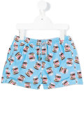 Nutella print swim shorts