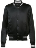 satin bomber jacket