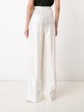drawstring palazzo trousers