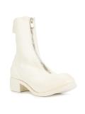front zip boots