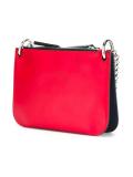 two tone pocket crossbody bag