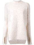 melange tail sweater