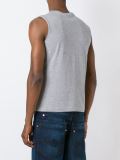 screen printed sleeveless top