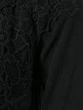 V-neck ruffled playsuit