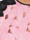 cut-out leaves tank top