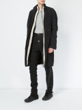 textured panel trousers