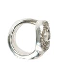 cognac diamond ring