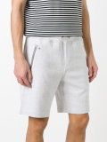 drawstring track shorts 