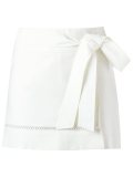 tie fastening skorts