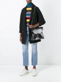 hand clasp shoulder bag