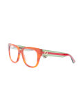 Web arm transparent glasses