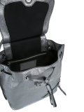 metallic Zip Pack backpack