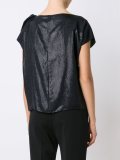 ruffled blouse