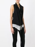 layered waistcoat 