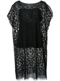 long lace detail top