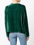 devoré blouse 
