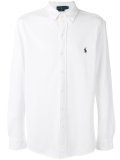 embroidered logo shirt 