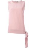 tie knot tank top 