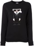 embroidered Karl sweatshirt