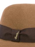 tonal wide brim hat