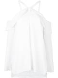 off-shoulder blouse