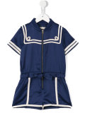 zipped playsuit
