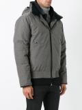 hooded padded jacket
